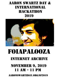 Aaron Swartz Day @ Internet Archives